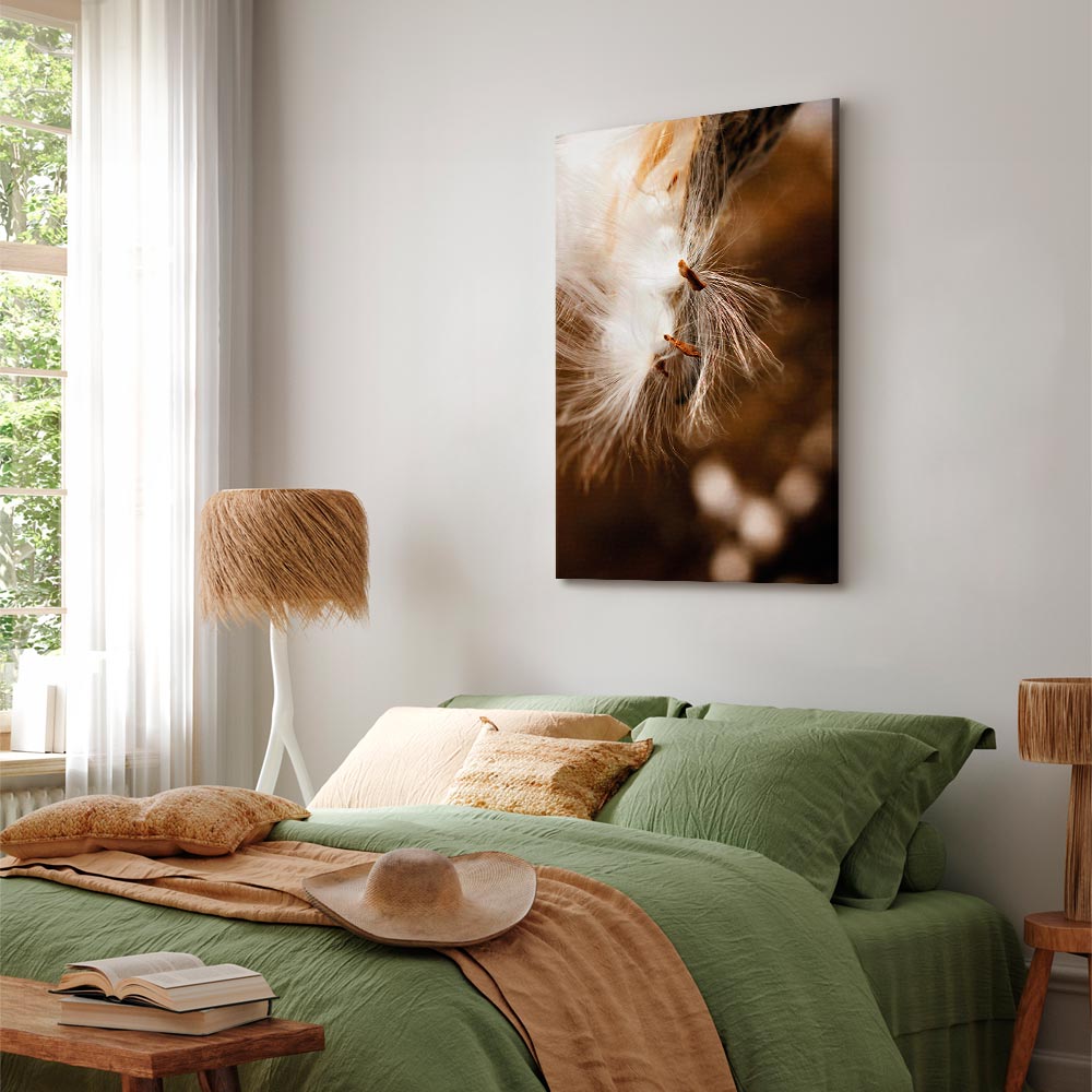 Dandelion Floral Nature Canvas Print