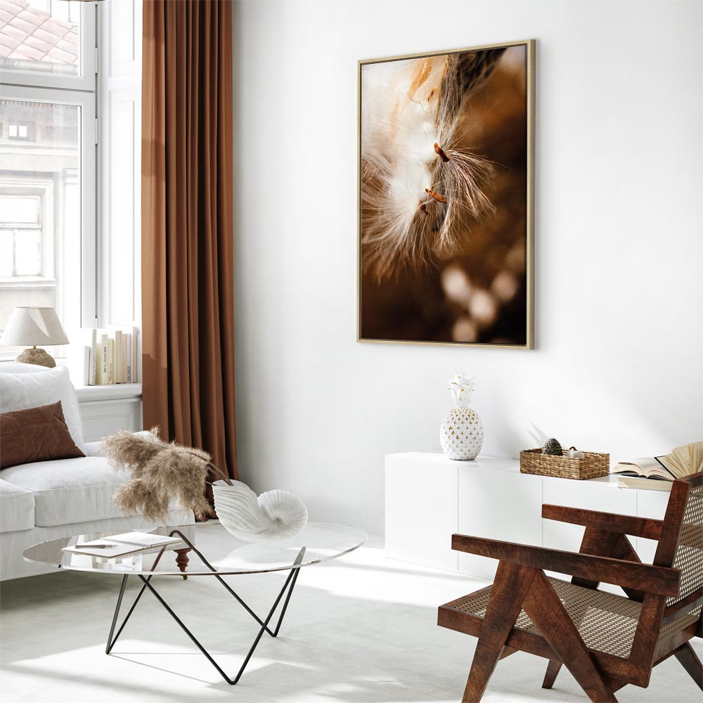 Dandelion Floral Nature Canvas Print