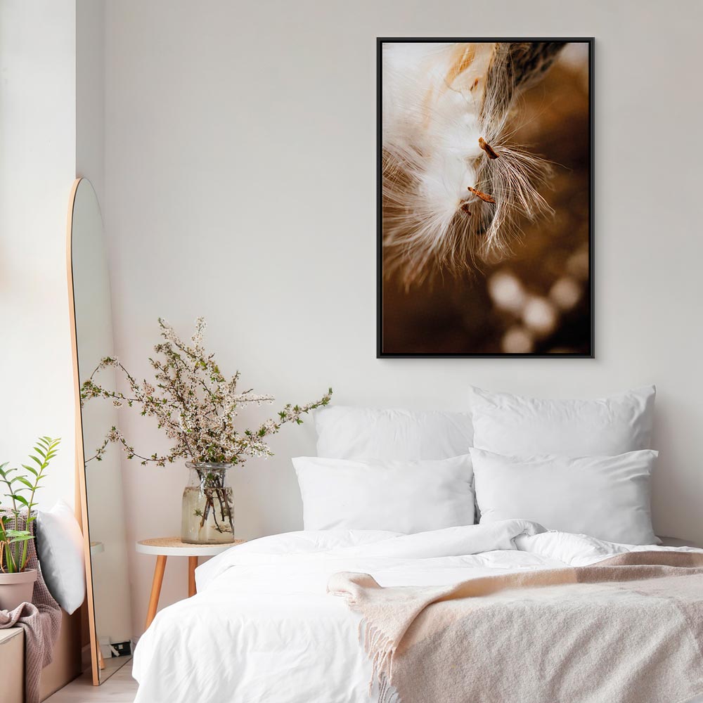 Dandelion Floral Nature Canvas Print