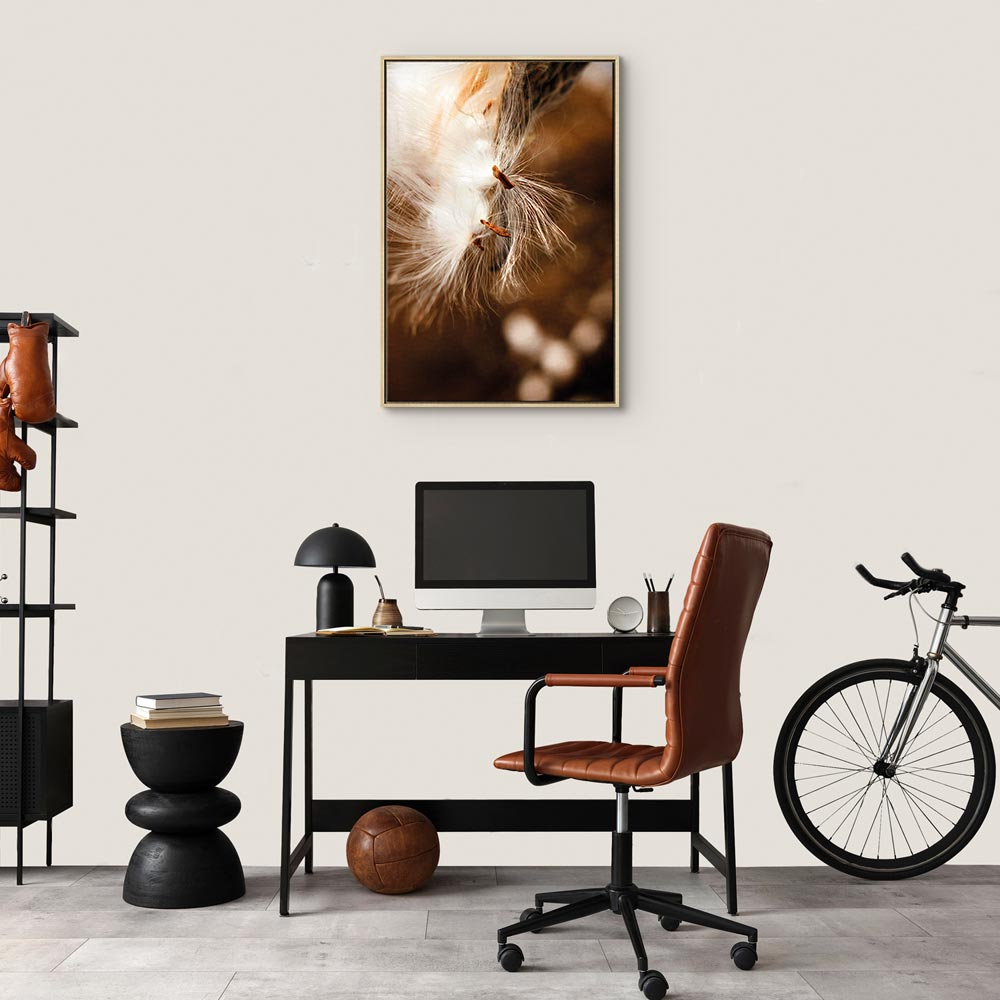 Dandelion Floral Nature Canvas Print