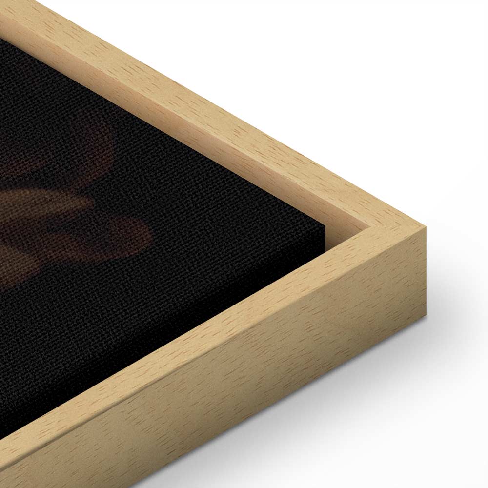 Humming Seashell Coastal Canvas Print