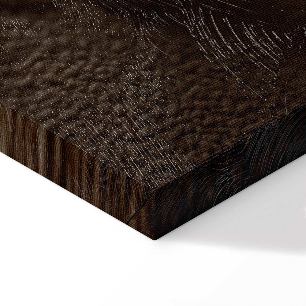 Humming Seashell Coastal Canvas Print