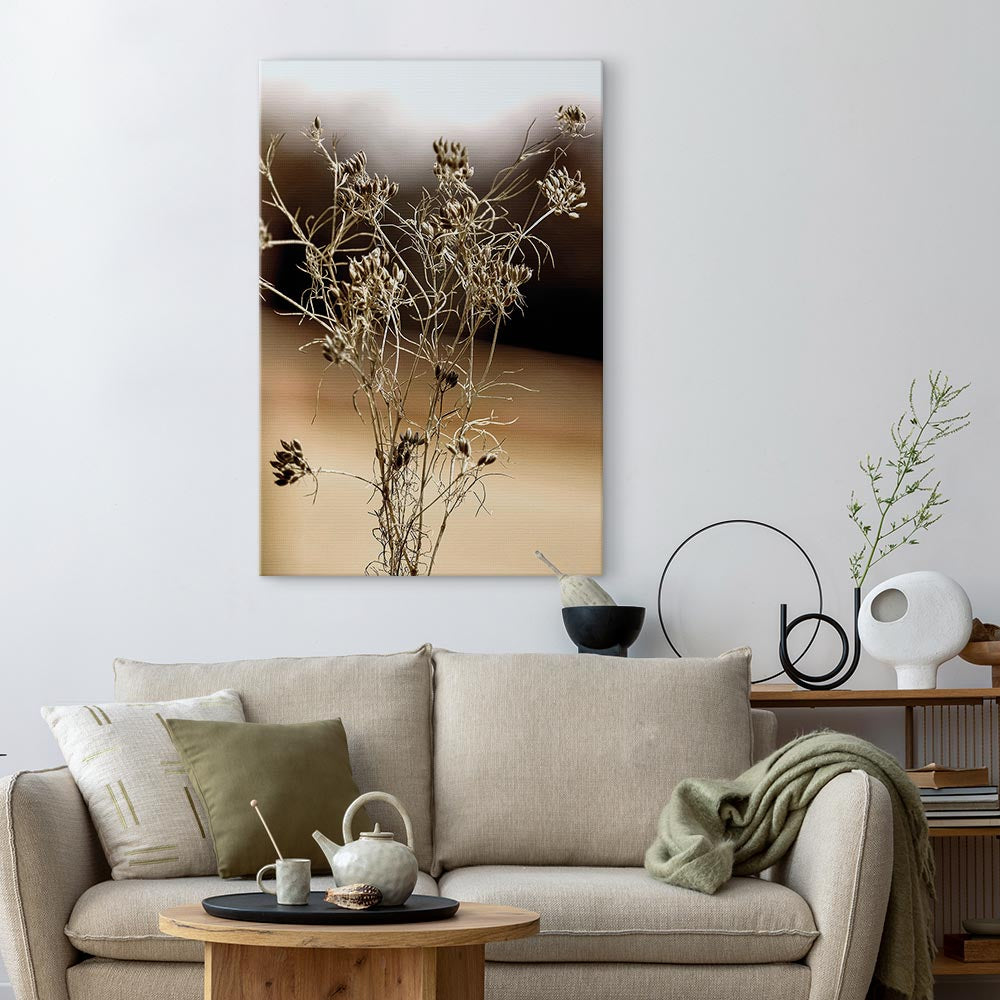 Autumn Landscape Vertical Canvas Print