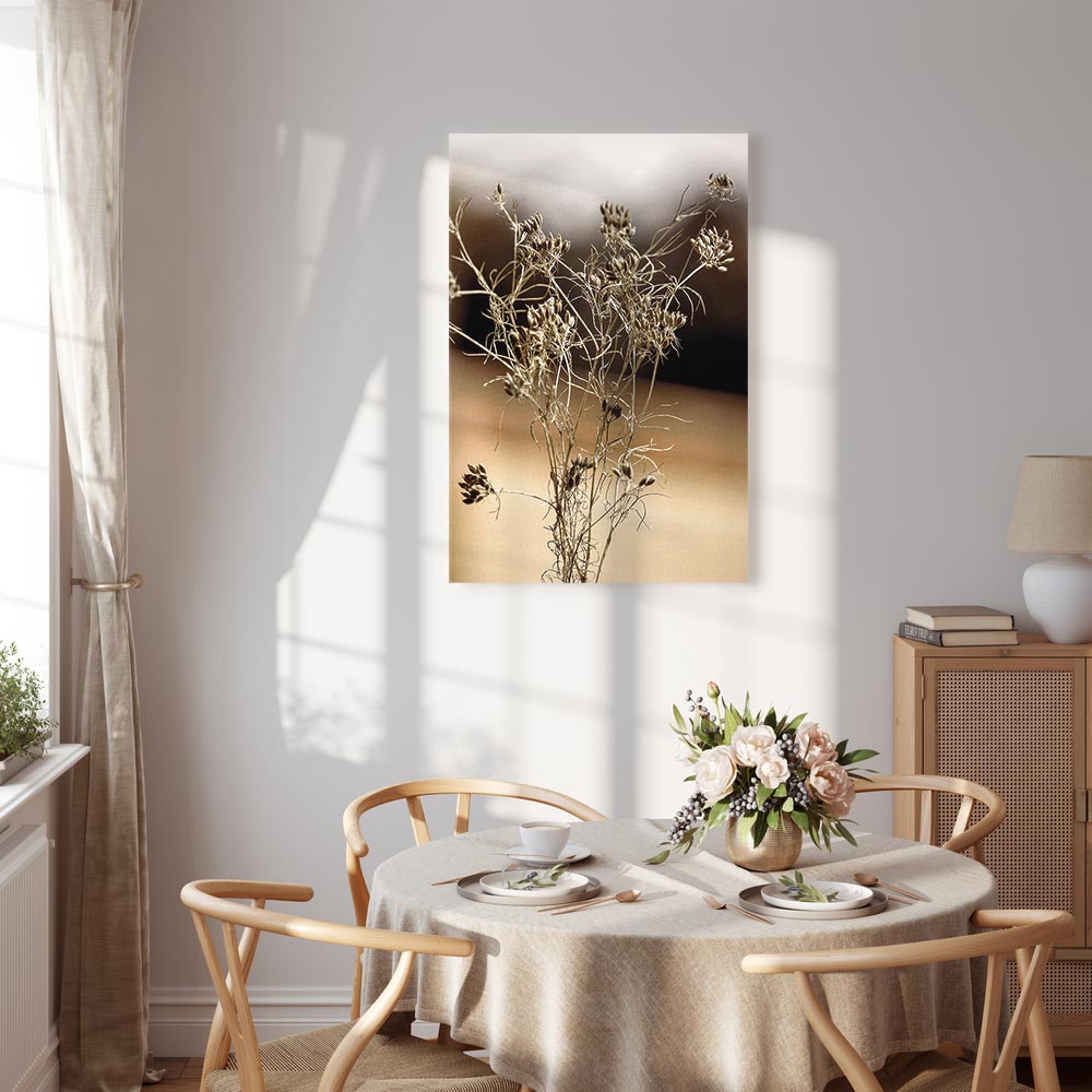 Autumn Landscape Vertical Canvas Print