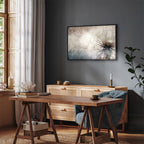 Dandelions in Clouds Nature Canvas Print