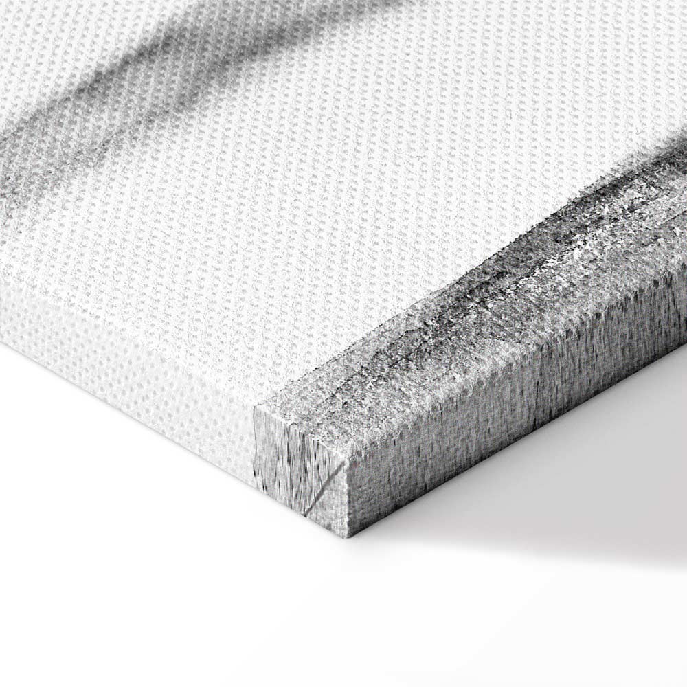 Abstract Forest Path Vertical Canvas Print