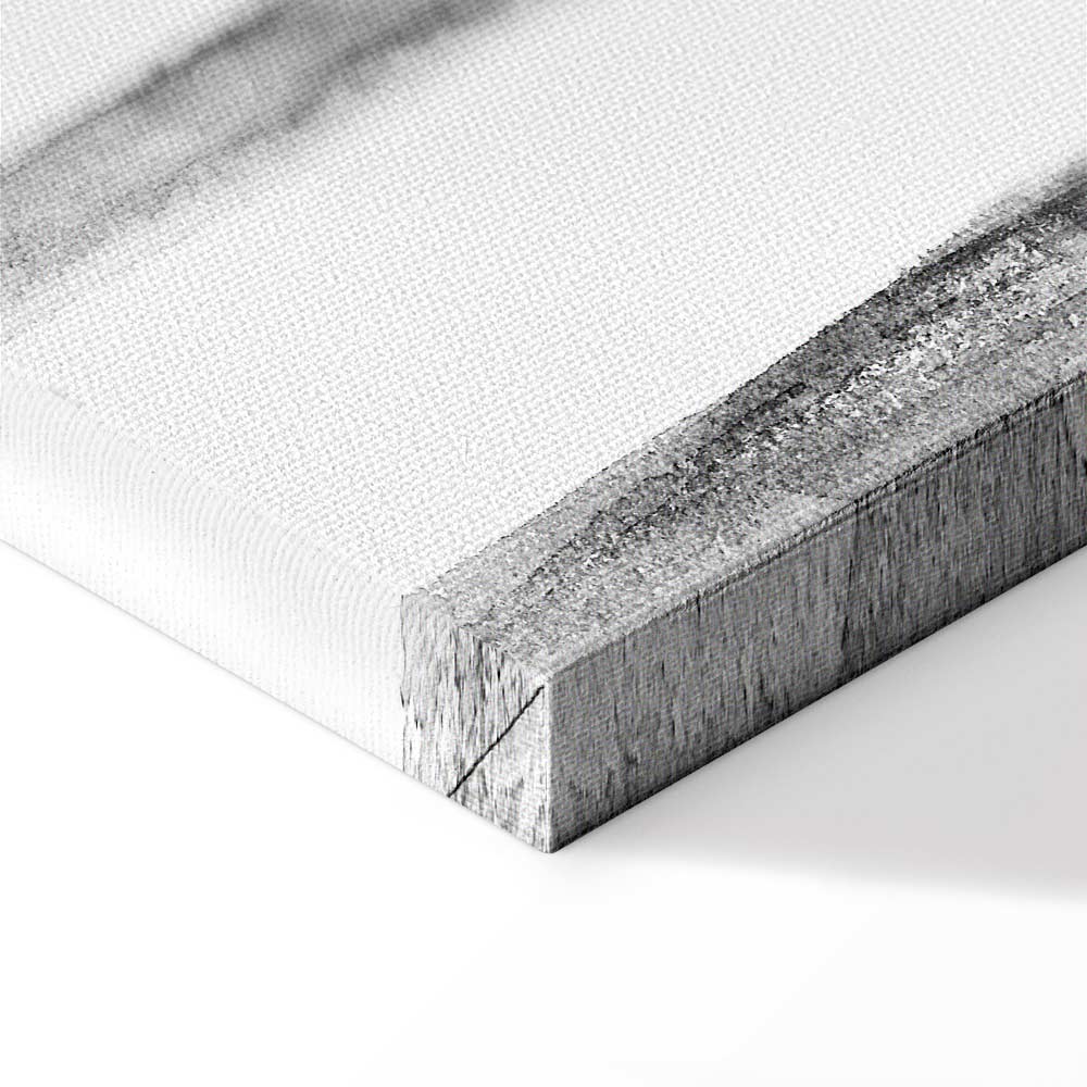 Abstract Forest Path Vertical Canvas Print