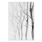 Abstract Forest Path Vertical Canvas Print