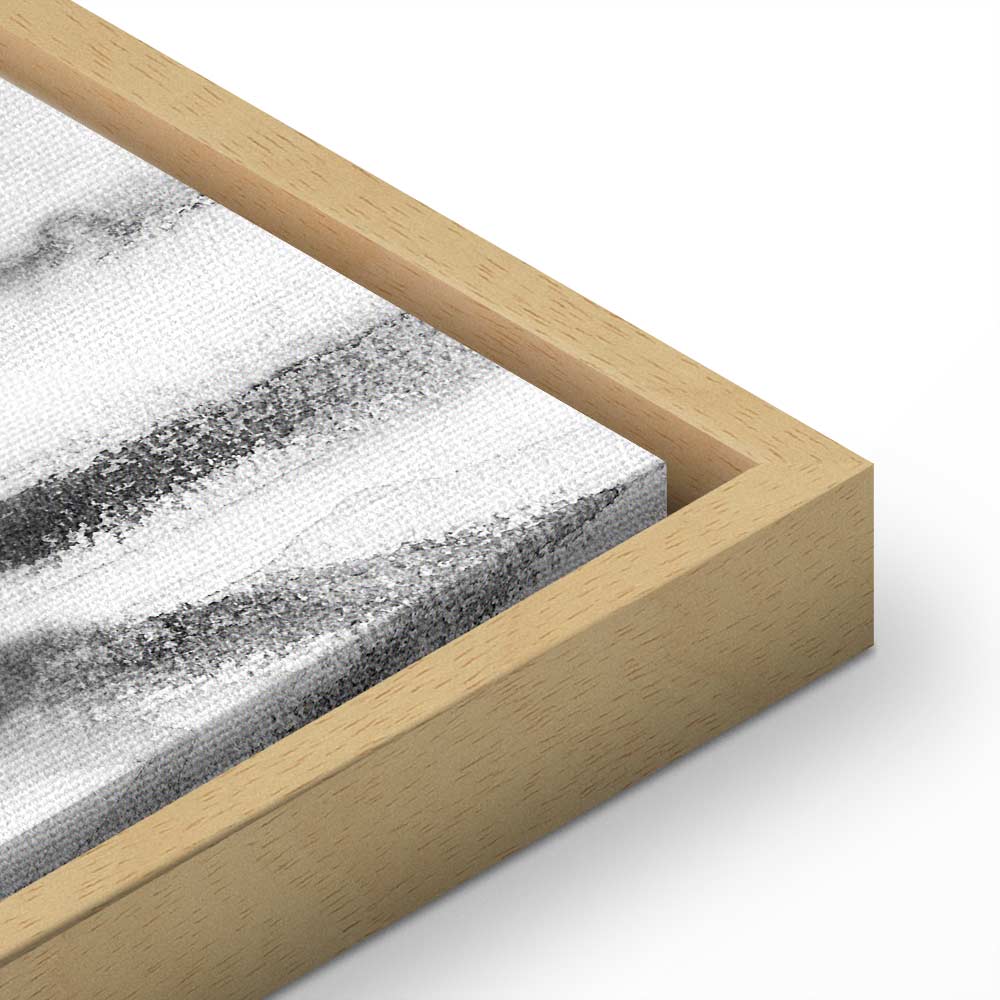 Abstract Forest Path Vertical Canvas Print