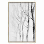Abstract Forest Path Vertical Canvas Print