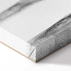 Abstract Forest Path Vertical Canvas Print