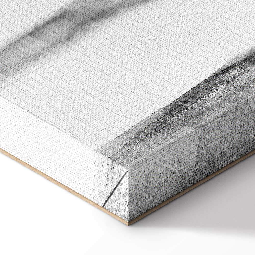 Abstract Forest Path Vertical Canvas Print