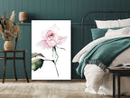 Canvas Print Lonely Rose Vertical 1 Part