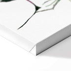 Lonely Rose Floral Vertical Canvas Print