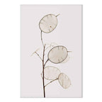 Sunny Floral Meadow Vertical Canvas Print