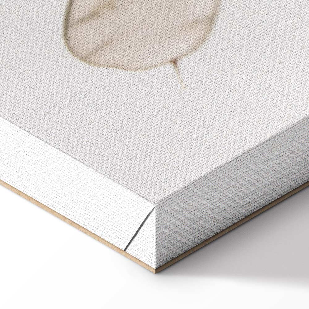 Sunny Floral Meadow Vertical Canvas Print