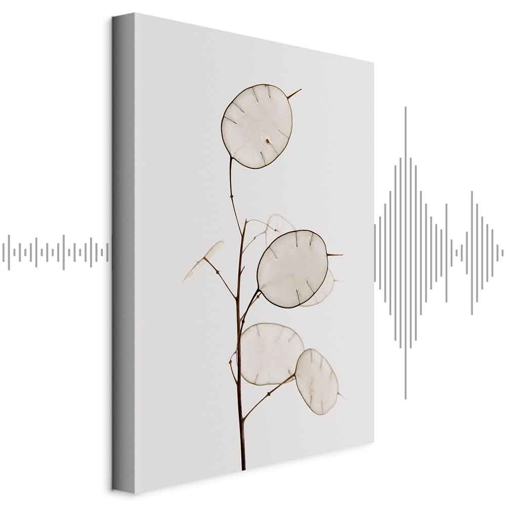 Sunny Floral Meadow Vertical Canvas Print