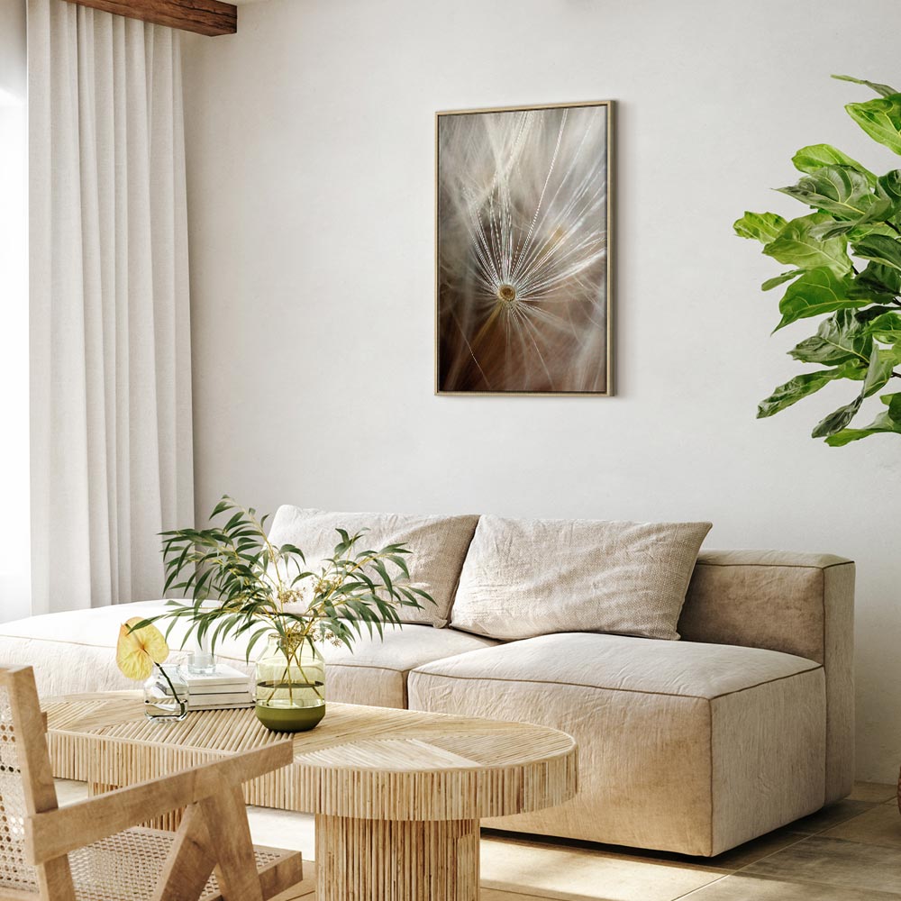 Dandelion Flower Nature Canvas Print