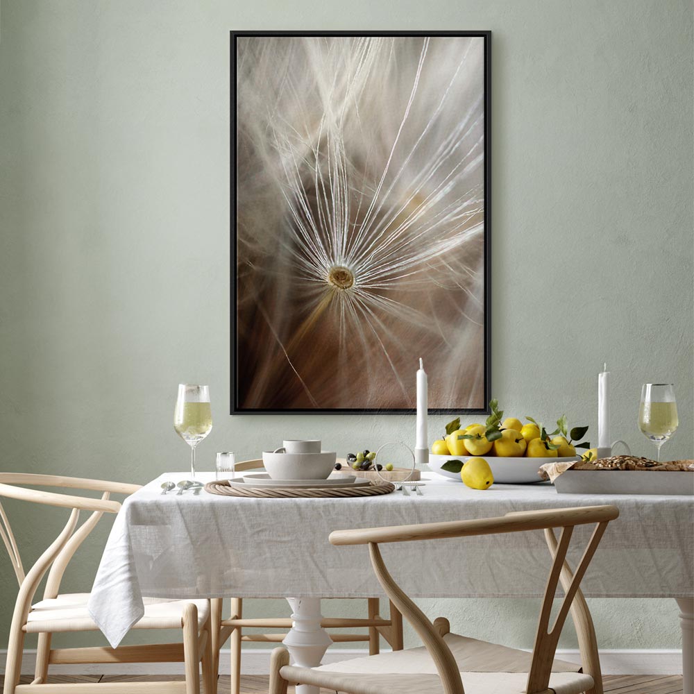 Dandelion Flower Nature Canvas Print