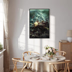 Dandelion Flowers Nature Canvas Print