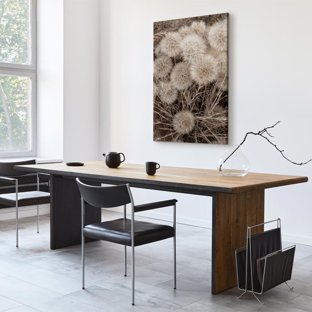 Delicate Flower Bunch Vertical Canvas Print