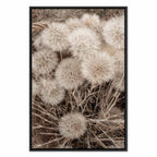 Delicate Flower Bunch Vertical Canvas Print