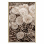 Delicate Flower Bunch Vertical Canvas Print