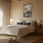 Delicate Flower Bunch Vertical Canvas Print