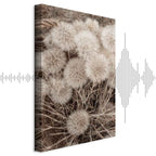 Delicate Flower Bunch Vertical Canvas Print