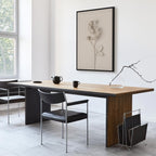 Harmonious Rose Floral Vertical Canvas Print