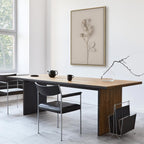 Harmonious Rose Floral Vertical Canvas Print