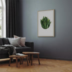 Scent Circle Leaf Botanical Canvas Print