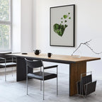 Love Ivy Green Leaves Vertical Canvas Print