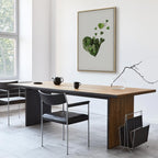 Love Ivy Green Leaves Vertical Canvas Print