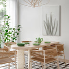 Plant Myriad Leafy Vertical Canvas Print