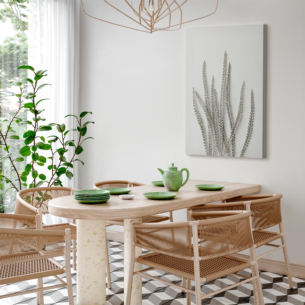 Plant Myriad Leafy Vertical Canvas Print