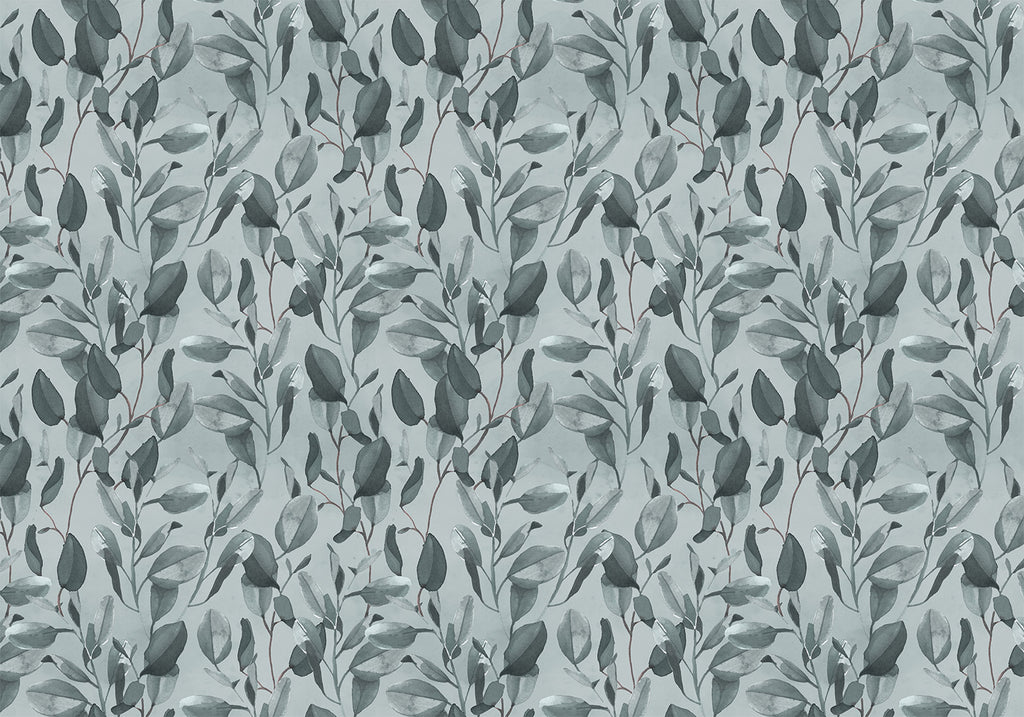 Wall Mural Tangled Nature Leaves