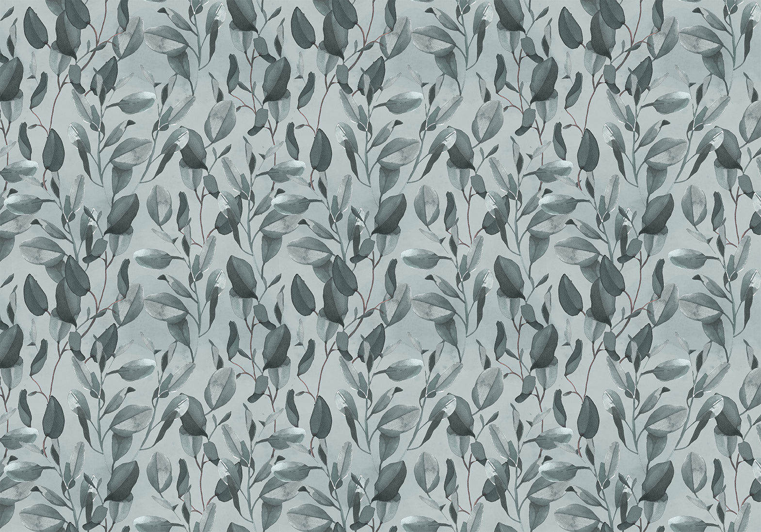 Wall Mural Tangled Nature Leaves