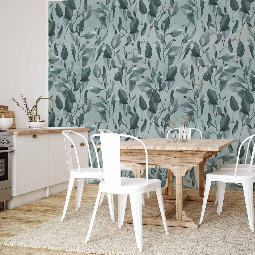 Tangled Leaves Nature Wall Mural