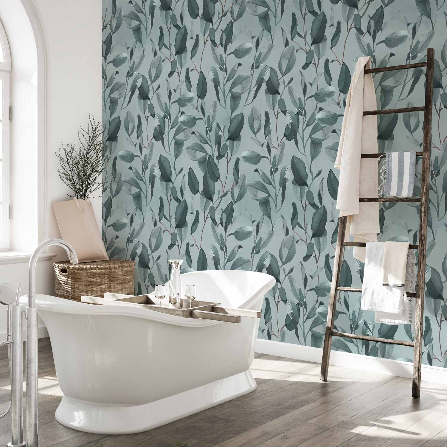 Tangled Leaves Nature Wall Mural