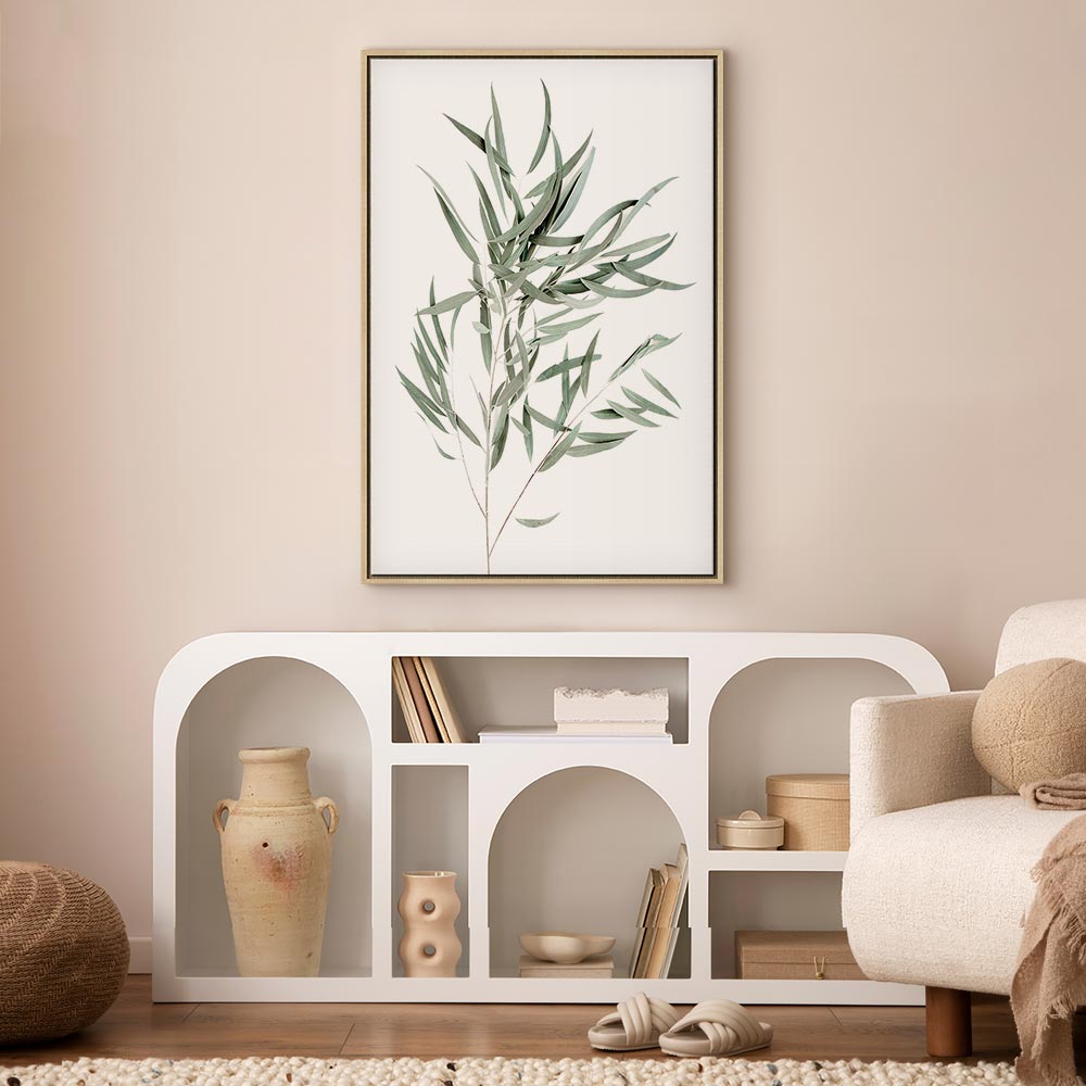 Nicholia Eucalyptus Leaves Canvas Print