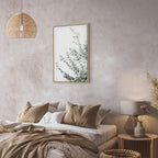 Eucalyptus Leaves Botanical Vertical Canvas Print