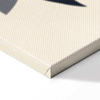 Sunny Terrace Plants Vertical Canvas Print