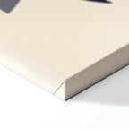 Sunny Terrace Plants Vertical Canvas Print