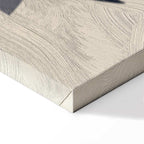 Sunny Terrace Plants Vertical Canvas Print