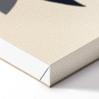 Sunny Terrace Plants Vertical Canvas Print