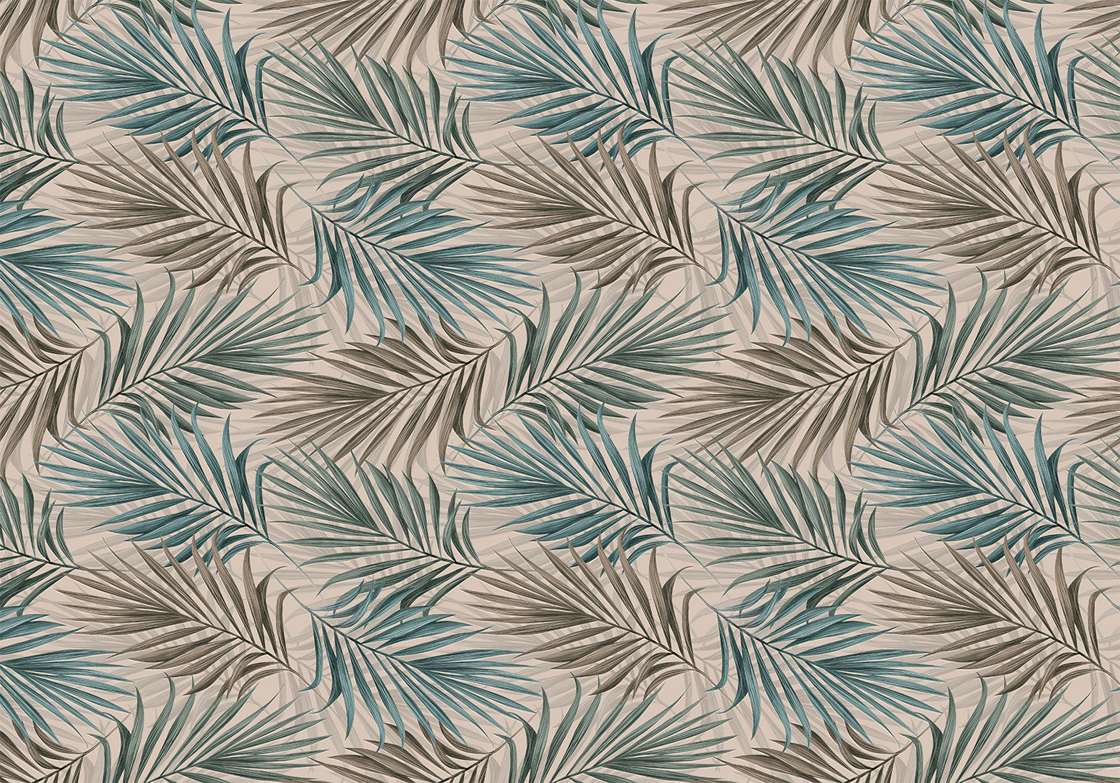 Wall Mural Leaf Chasing - Leaves