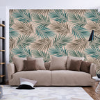 Wall Mural Leaf Chasing - Leaves