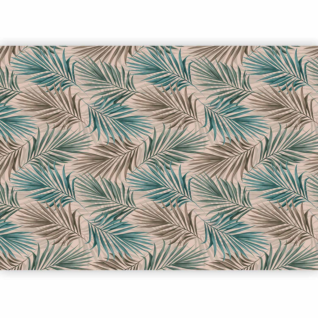 Wall Mural Leaf Chasing - Leaves