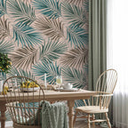 Leaf Chasing Botanical Wall Mural